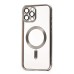 Чехол-накладка для Apple iPhone 12 Pro Max (серебяный) - SM027 SafeMag