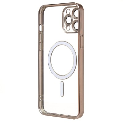 Чехол-накладка для Apple iPhone 12 Pro Max (титановый) - SM027 SafeMag