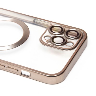 Чехол-накладка для Apple iPhone 12 Pro Max (титановый) - SM027 SafeMag