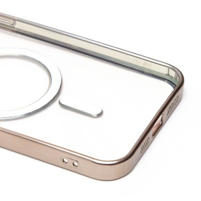 Чехол-накладка для Apple iPhone 12 Pro Max (титановый) - SM027 SafeMag