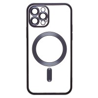 Чехол-накладка для Apple iPhone 12 Pro (титановый синий) - SM027 SafeMag