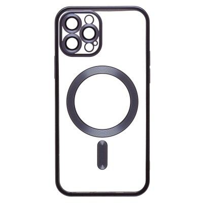 Чехол-накладка для Apple iPhone 12 Pro (титановый синий) - SM027 SafeMag