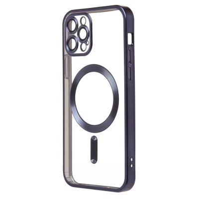 Чехол-накладка для Apple iPhone 12 Pro (титановый синий) - SM027 SafeMag