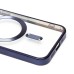 Чехол-накладка для Apple iPhone 12 Pro (титановый синий) - SM027 SafeMag