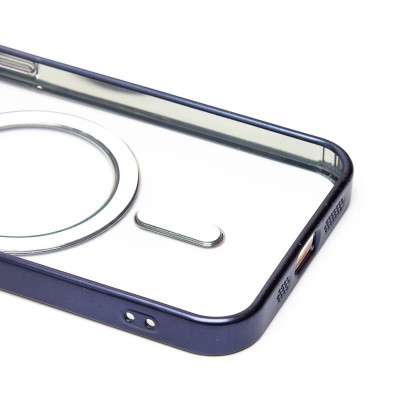 Чехол-накладка для Apple iPhone 12 Pro (титановый синий) - SM027 SafeMag