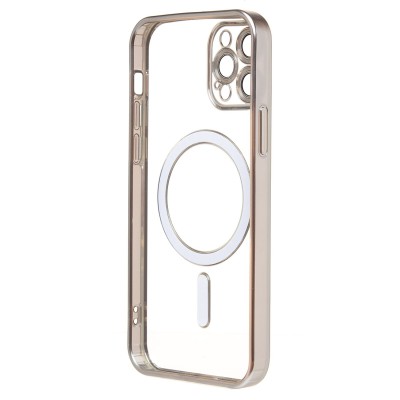 Чехол-накладка для Apple iPhone 12 Pro (серебяный) - SM027 SafeMag