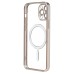 Чехол-накладка для Apple iPhone 12 Pro (серебяный) - SM027 SafeMag
