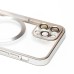 Чехол-накладка для Apple iPhone 12 Pro (серебяный) - SM027 SafeMag