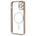 Чехол-накладка для Apple iPhone 12 Pro (титановый) - SM027 SafeMag