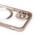 Чехол-накладка для Apple iPhone 12 Pro (титановый) - SM027 SafeMag