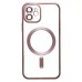 Чехол-накладка для Apple iPhone 12 (розовый) - SM027 SafeMag