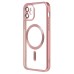 Чехол-накладка для Apple iPhone 12 (розовый) - SM027 SafeMag