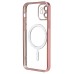 Чехол-накладка для Apple iPhone 12 (розовый) - SM027 SafeMag