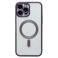 Чехол-накладка для Apple iPhone 13 Pro Max (темно-фиолетовый) - SM027 SafeMag