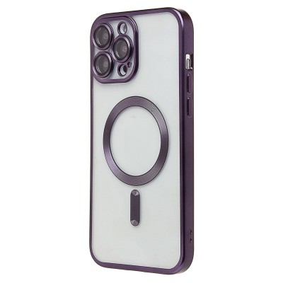 Чехол-накладка для Apple iPhone 13 Pro Max (темно-фиолетовый) - SM027 SafeMag