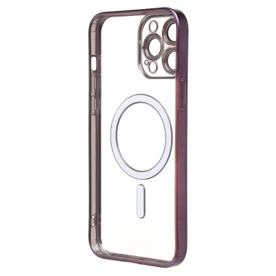 Чехол-накладка для Apple iPhone 13 Pro Max (темно-фиолетовый) - SM027 SafeMag