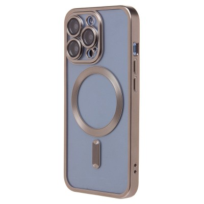 Чехол-накладка для Apple iPhone 13 Pro (титановый) - SM027 SafeMag