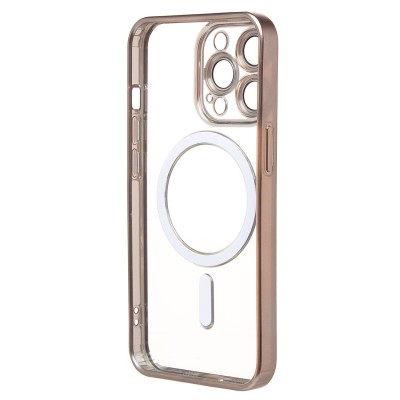 Чехол-накладка для Apple iPhone 13 Pro (титановый) - SM027 SafeMag