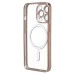 Чехол-накладка для Apple iPhone 13 Pro (титановый) - SM027 SafeMag