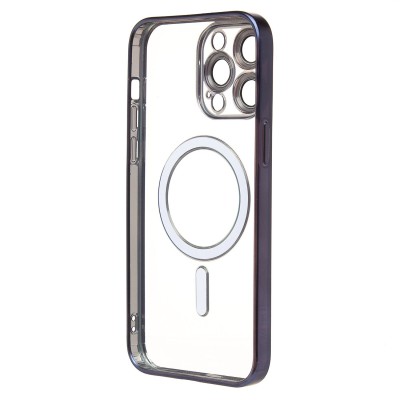 Чехол-накладка для Apple iPhone 14 Pro Max (титановый синий) - SM027 SafeMag