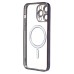 Чехол-накладка для Apple iPhone 14 Pro Max (титановый синий) - SM027 SafeMag