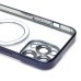 Чехол-накладка для Apple iPhone 14 Pro Max (титановый синий) - SM027 SafeMag