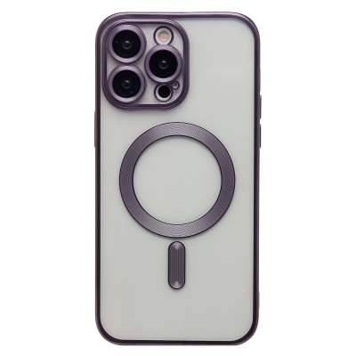 Чехол-накладка для Apple iPhone 14 Pro Max (темно-фиолетовый) - SM027 SafeMag