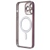 Чехол-накладка для Apple iPhone 14 Pro Max (темно-фиолетовый) - SM027 SafeMag Чехол-накладка для Apple iPhone 14 Pro Max (темно-фиолетовый) - SM027 SafeMag