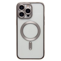Чехол-накладка для Apple iPhone 14 Pro Max (титановый) - SM027 SafeMag Чехол-накладка для Apple iPhone 14 Pro Max (титановый) - SM027 SafeMag