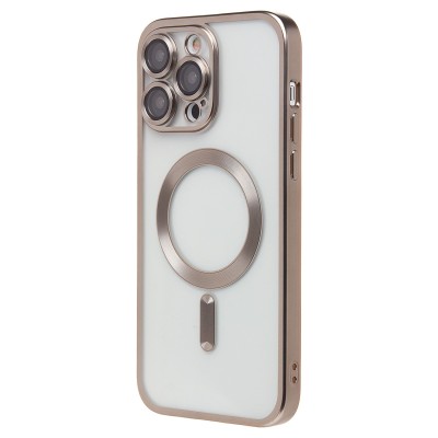 Чехол-накладка для Apple iPhone 14 Pro Max (титановый) - SM027 SafeMag Чехол-накладка для Apple iPhone 14 Pro Max (титановый) - SM027 SafeMag