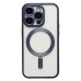 Чехол-накладка для Apple iPhone 14 Pro (титановый синий) - SM027 SafeMag