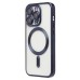 Чехол-накладка для Apple iPhone 14 Pro (титановый синий) - SM027 SafeMag