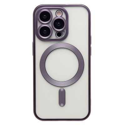 Чехол-накладка для Apple iPhone 14 Pro (темно-фиолетовый) - SM027 SafeMag