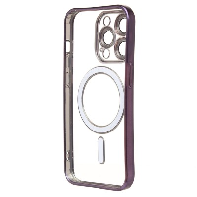 Чехол-накладка для Apple iPhone 14 Pro (темно-фиолетовый) - SM027 SafeMag