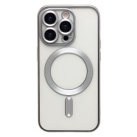 Чехол-накладка для Apple iPhone 14 Pro (серебяный) - SM027 SafeMag