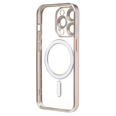 Чехол-накладка для Apple iPhone 14 Pro (серебяный) - SM027 SafeMag