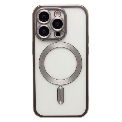 Чехол-накладка для Apple iPhone 14 Pro (титановый) - SM027 SafeMag