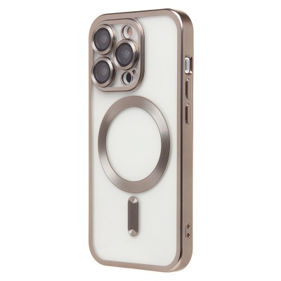 Чехол-накладка для Apple iPhone 14 Pro (титановый) - SM027 SafeMag