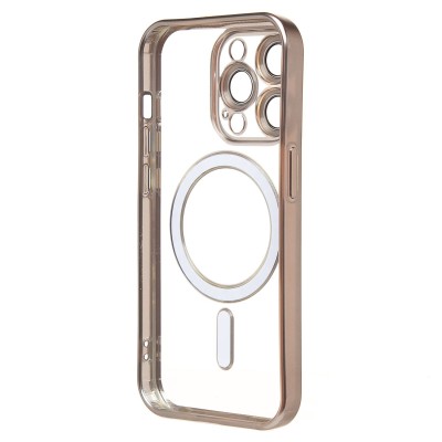 Чехол-накладка для Apple iPhone 14 Pro (титановый) - SM027 SafeMag
