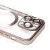 Чехол-накладка для Apple iPhone 14 Pro (титановый) - SM027 SafeMag