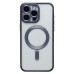 Чехол-накладка для Apple iPhone 15 Pro Max (титановый синий) - SM027 SafeMag