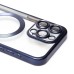 Чехол-накладка для Apple iPhone 15 Pro Max (титановый синий) - SM027 SafeMag