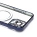 Чехол-накладка для Apple iPhone 15 Pro Max (титановый синий) - SM027 SafeMag