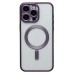 Чехол-накладка для Apple iPhone 15 Pro Max (темно-фиолетовый) - SM027 SafeMag