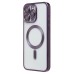 Чехол-накладка для Apple iPhone 15 Pro Max (темно-фиолетовый) - SM027 SafeMag