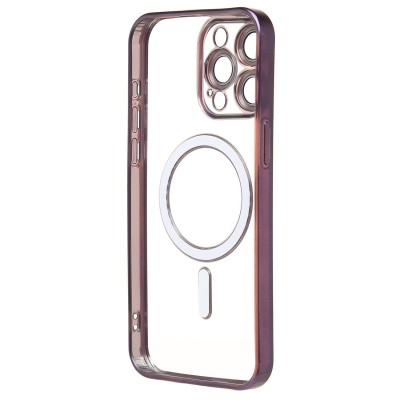 Чехол-накладка для Apple iPhone 15 Pro Max (темно-фиолетовый) - SM027 SafeMag