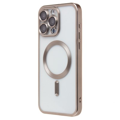 Чехол-накладка для Apple iPhone 15 Pro Max (титановый) - SM027 SafeMag