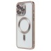 Чехол-накладка для Apple iPhone 15 Pro Max (титановый) - SM027 SafeMag