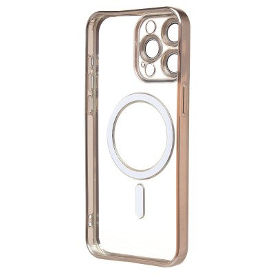 Чехол-накладка для Apple iPhone 15 Pro Max (титановый) - SM027 SafeMag