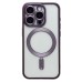 Чехол-накладка для Apple iPhone 15 Pro (темно-фиолетовый) - SM027 SafeMag